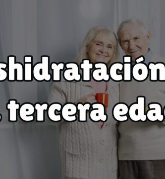 Causas de la deshidratación en la tercera edad